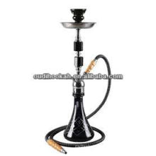 Schwarze hookah kristall medium hookah machen eine shisha mit flasche al fakher